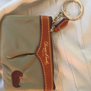 Dooney & Bourke small coin purse - tan
